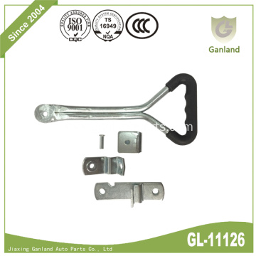 door enclosed lock trailer rear gear parts locks steel